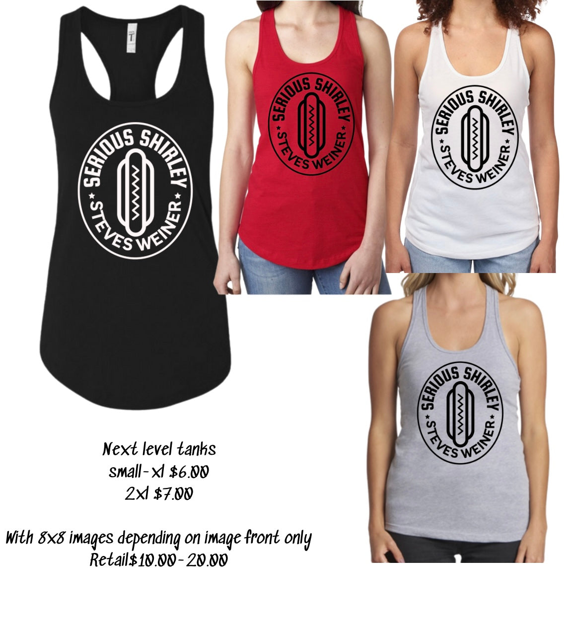 Steve’s Wiener Woman’s Tank Top