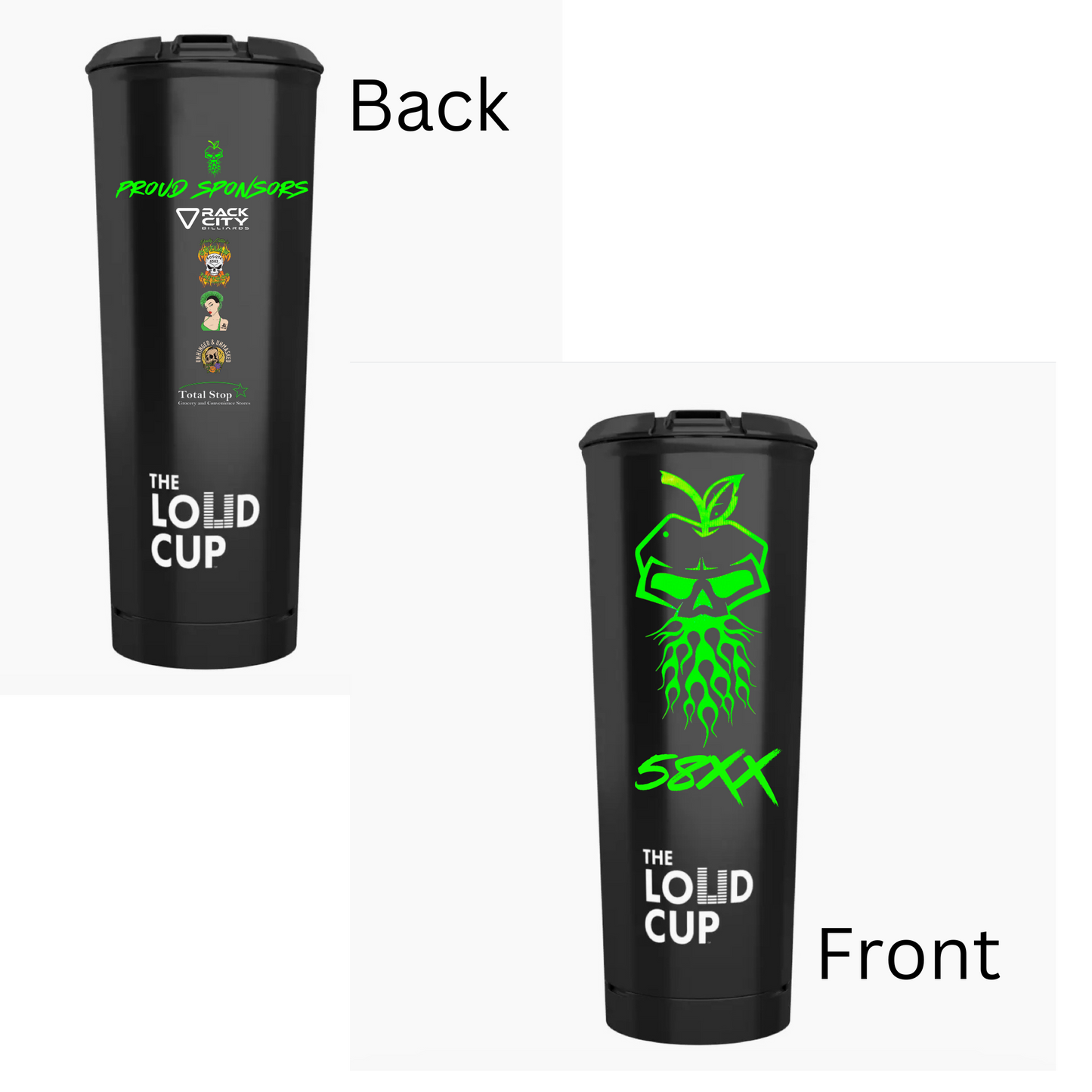 Bad Apple- Loud Cup with logo