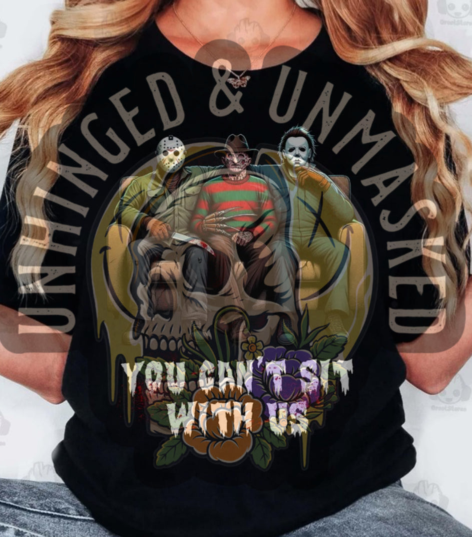 You can’t sit with us Michael.Freddie.Jason