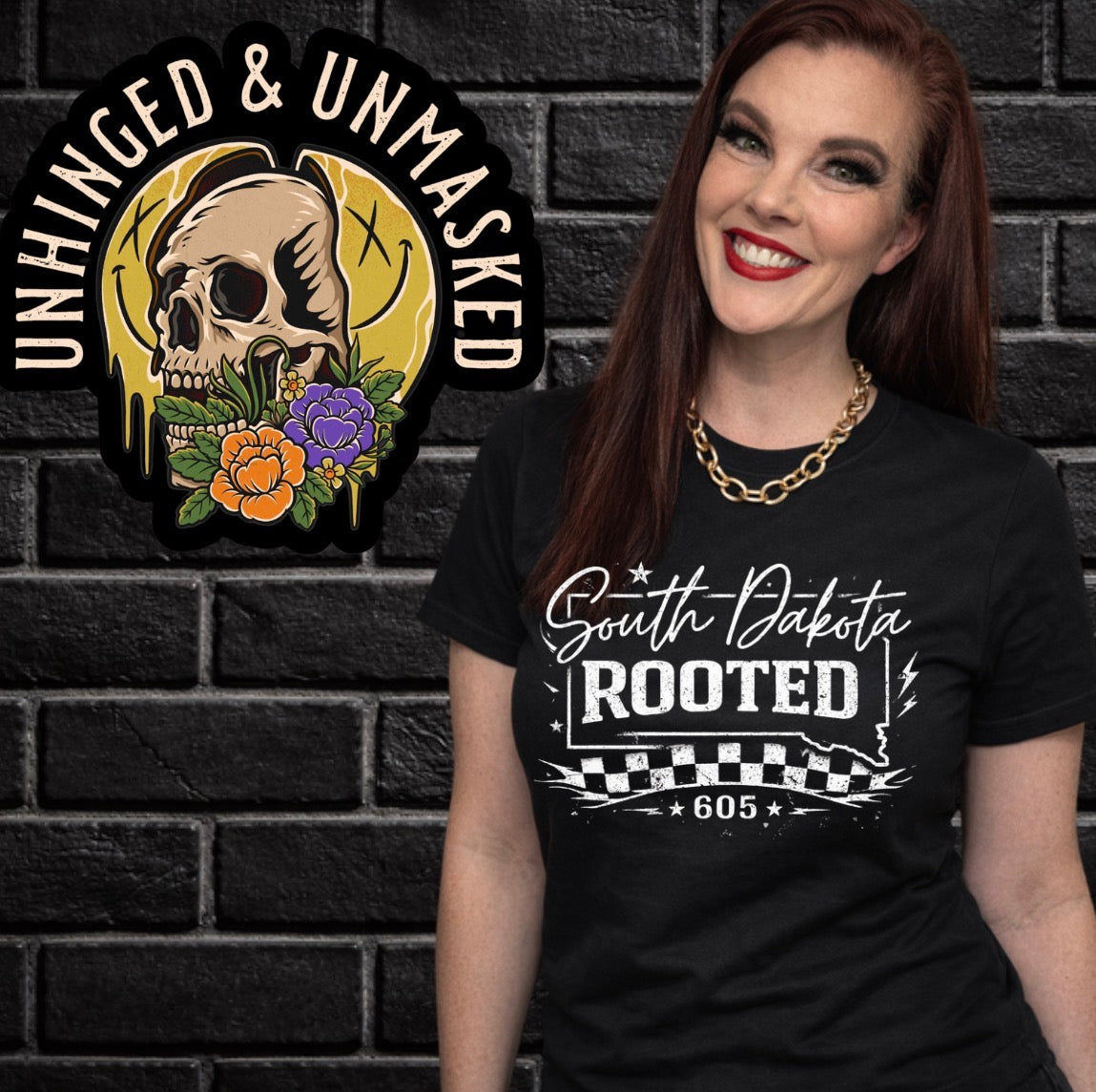 South Dakota Rooted- Tshirt