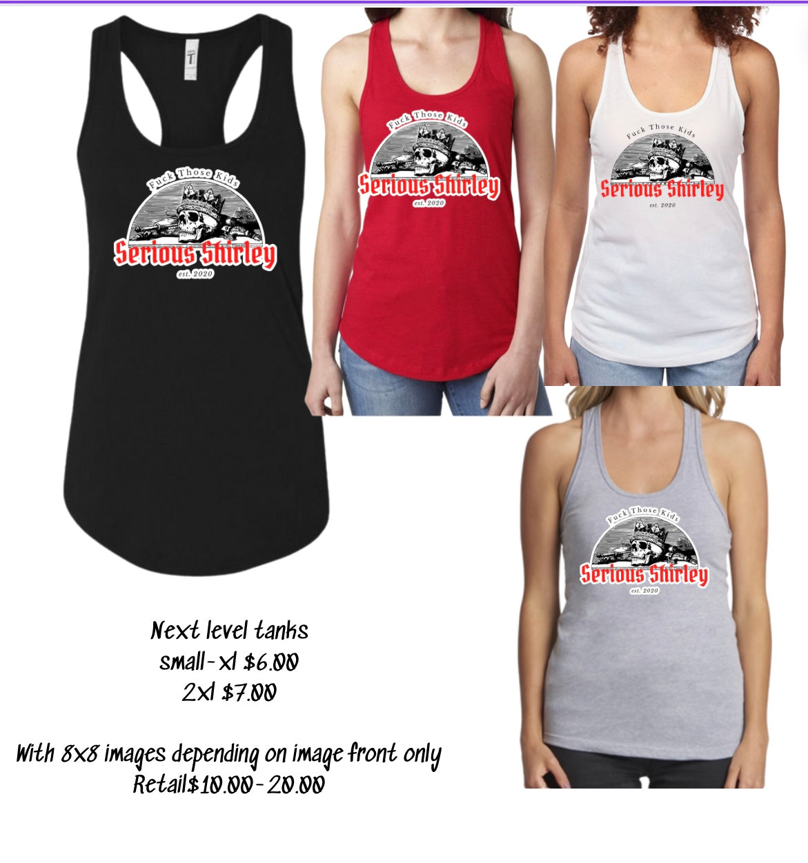 Fuck those kids Woman’s Tank Top