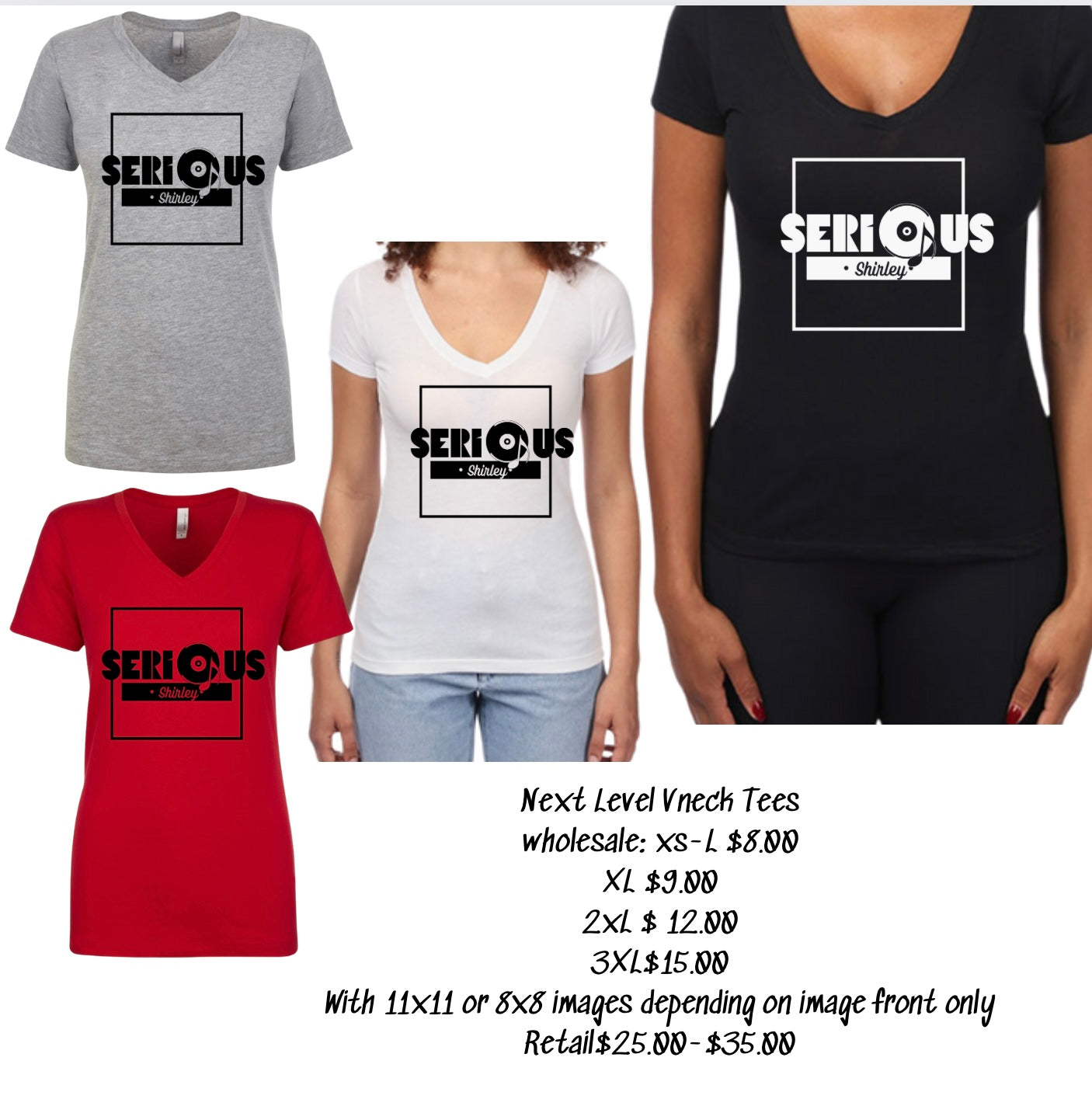 Record Woman’s Vneck