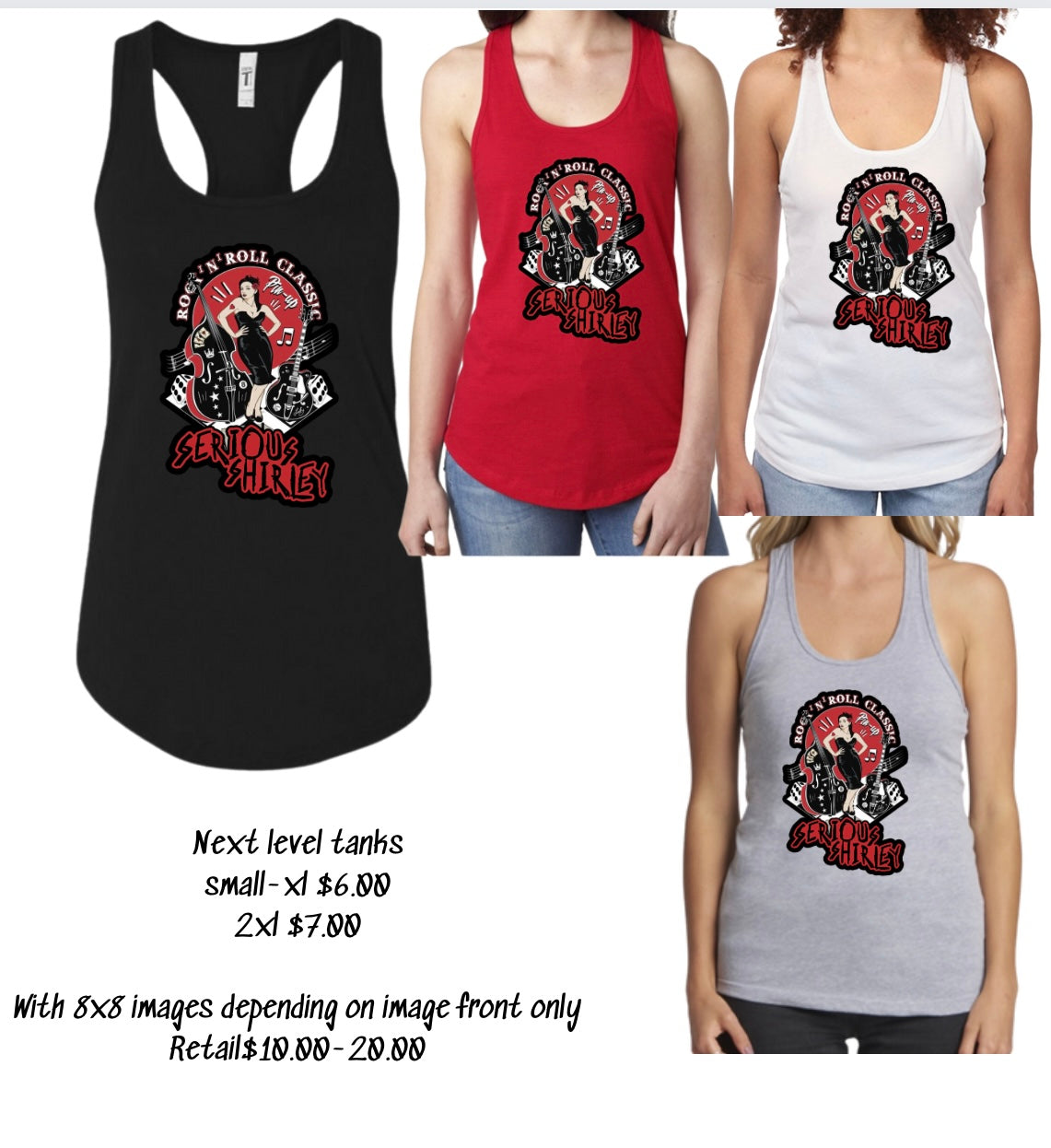 Pinup Woman’s Tank Top