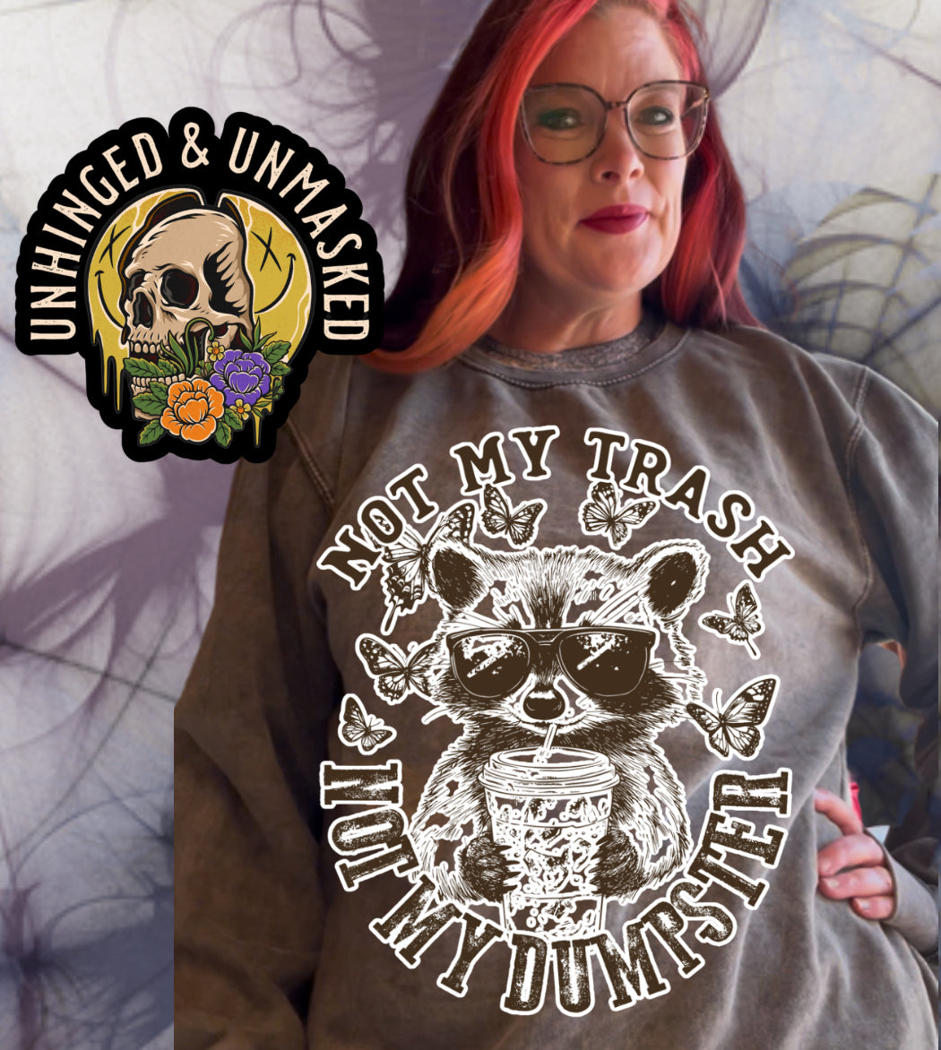 Not my trash not my dumpster