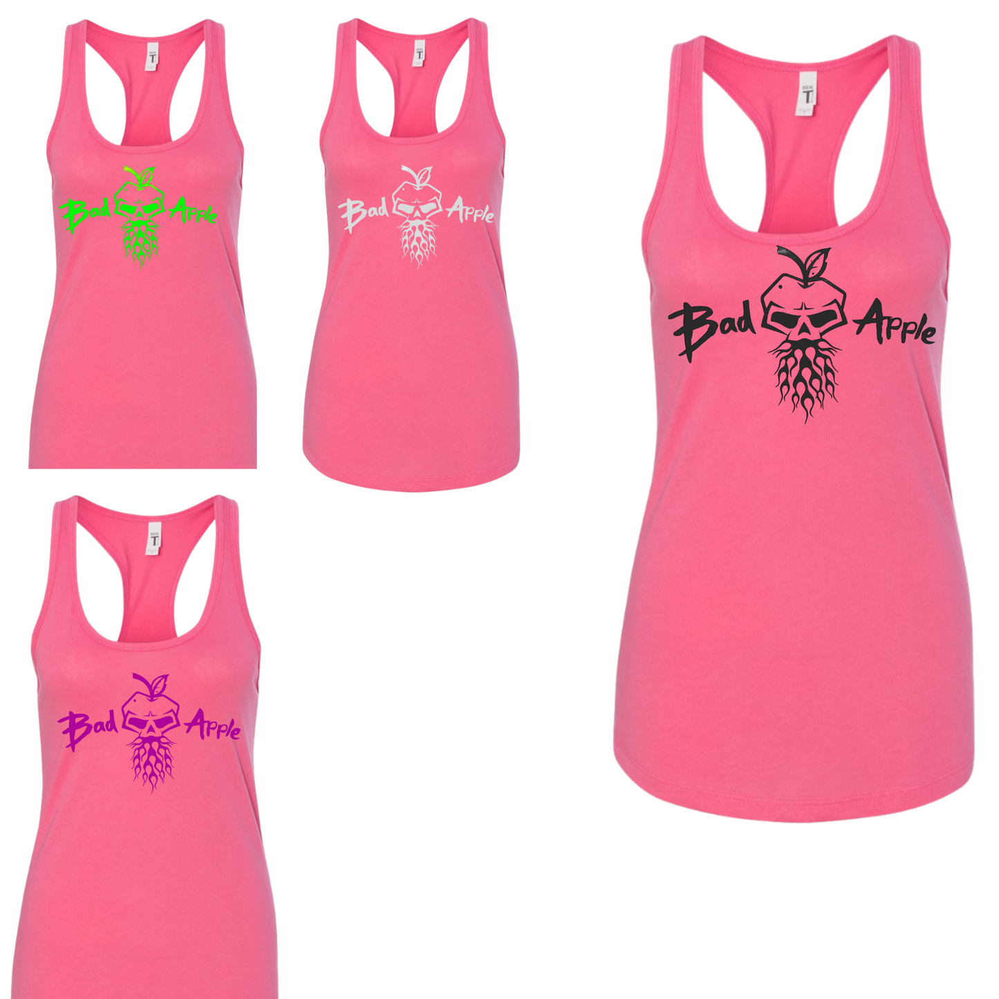 Bad Apple Pink Ladies Racerback Tank Top Retail