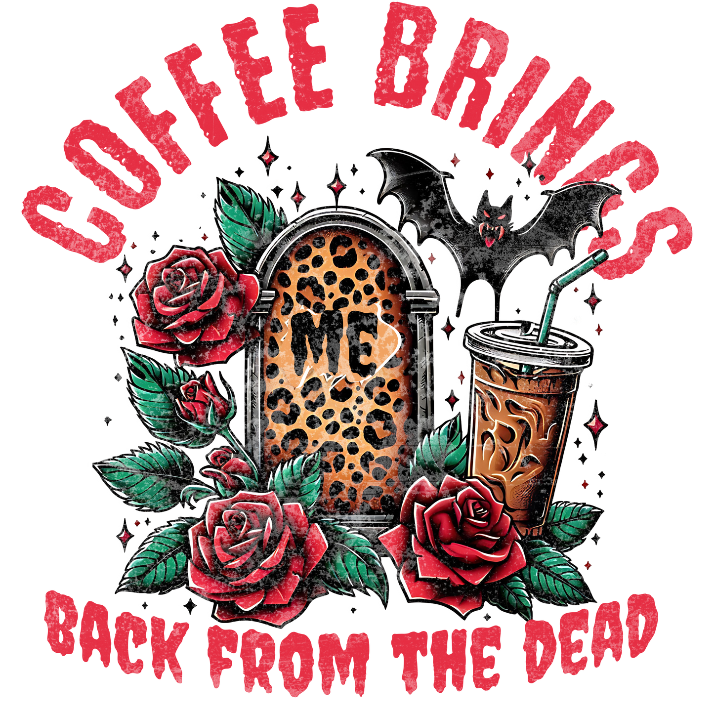 Coffee brings me back from the dead