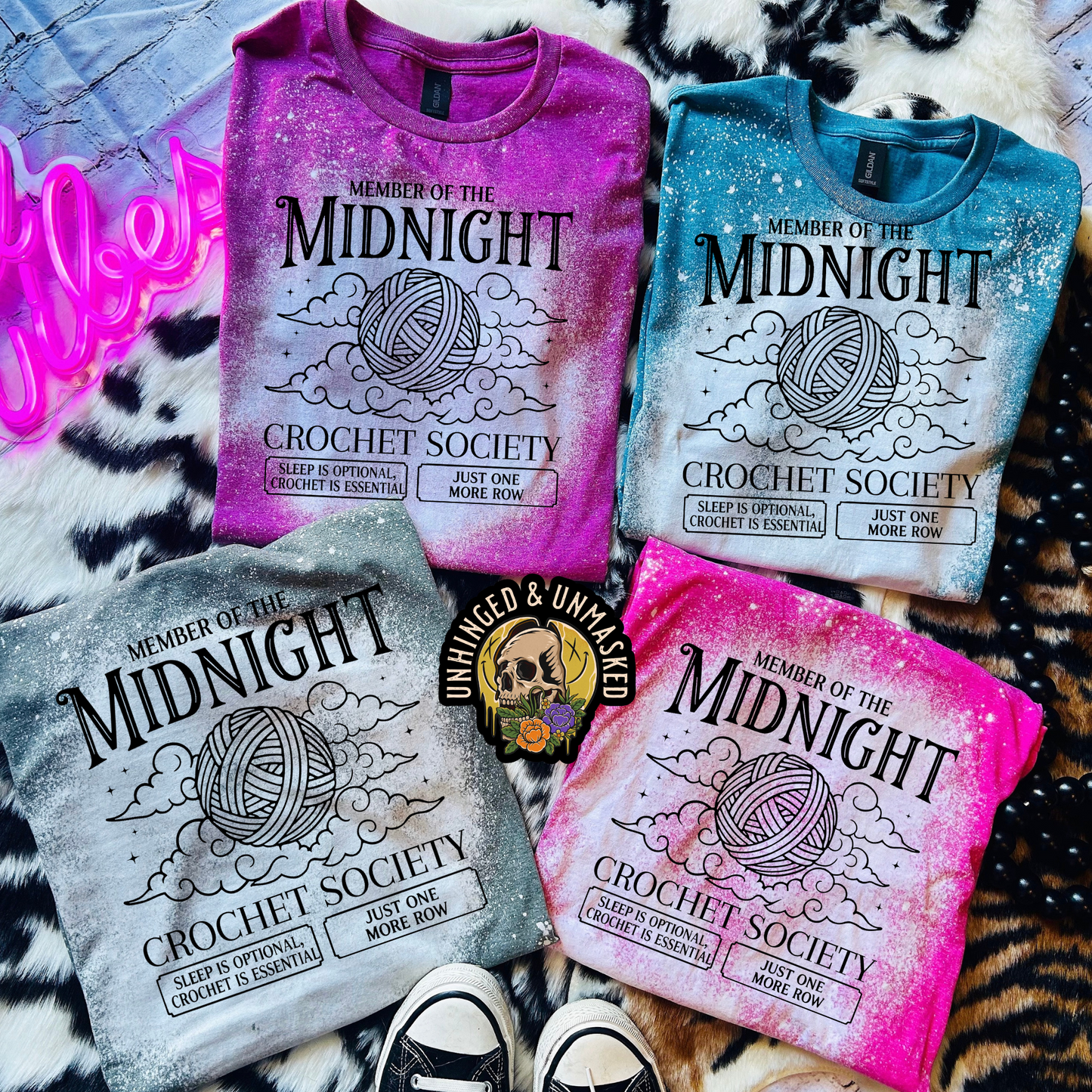 Tashi B- Midnight Crochet Society- Bleach