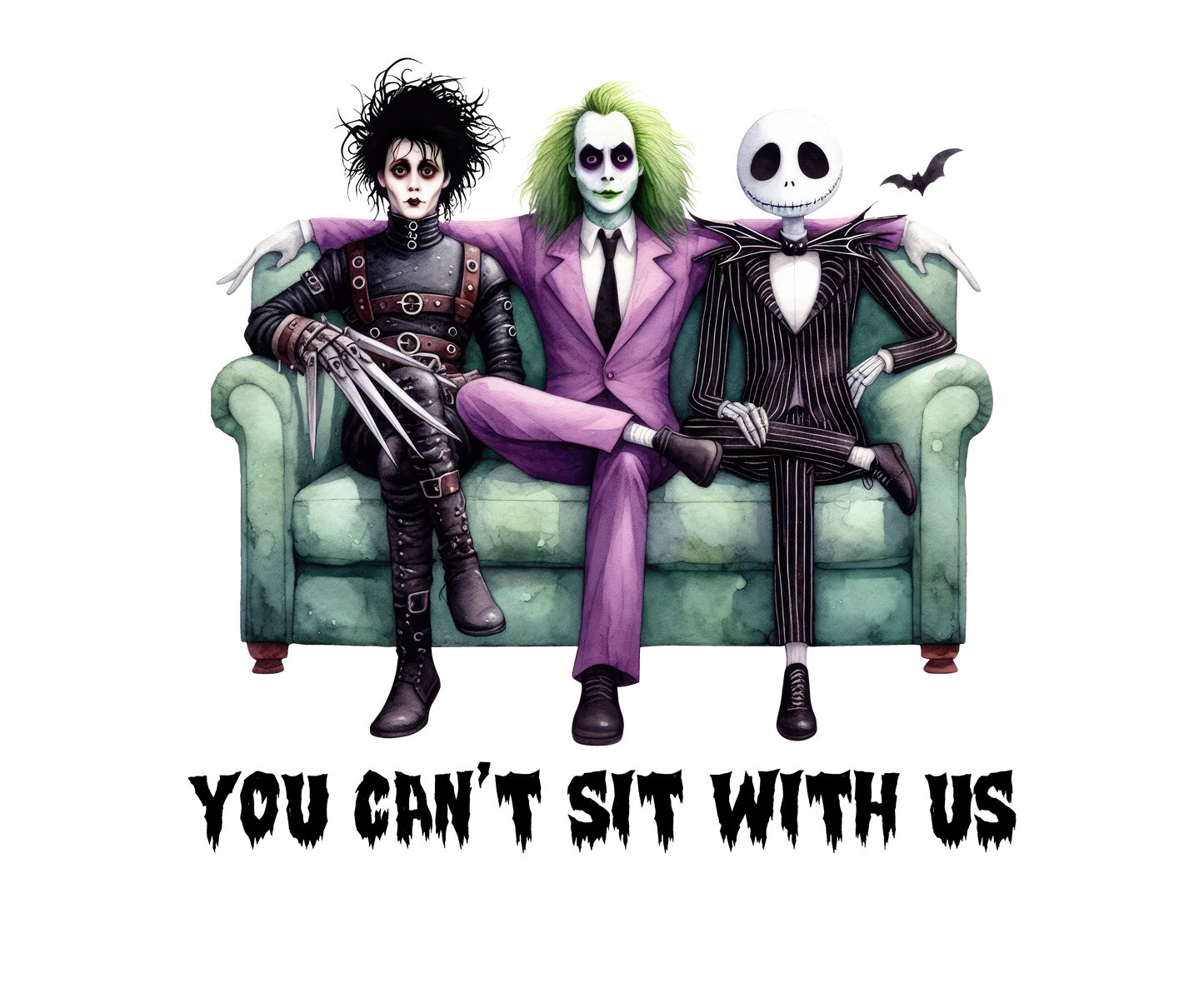You can’t sit with us spooky boys edition