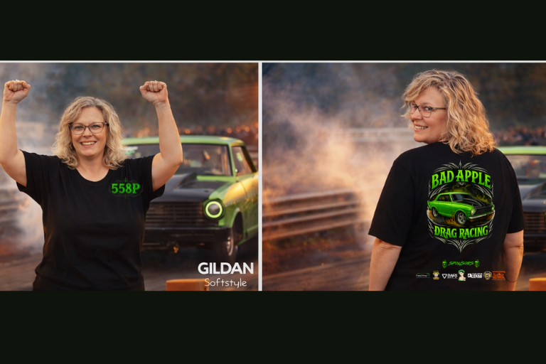Bad Apple-2026-Pocket with large car-Tshirt