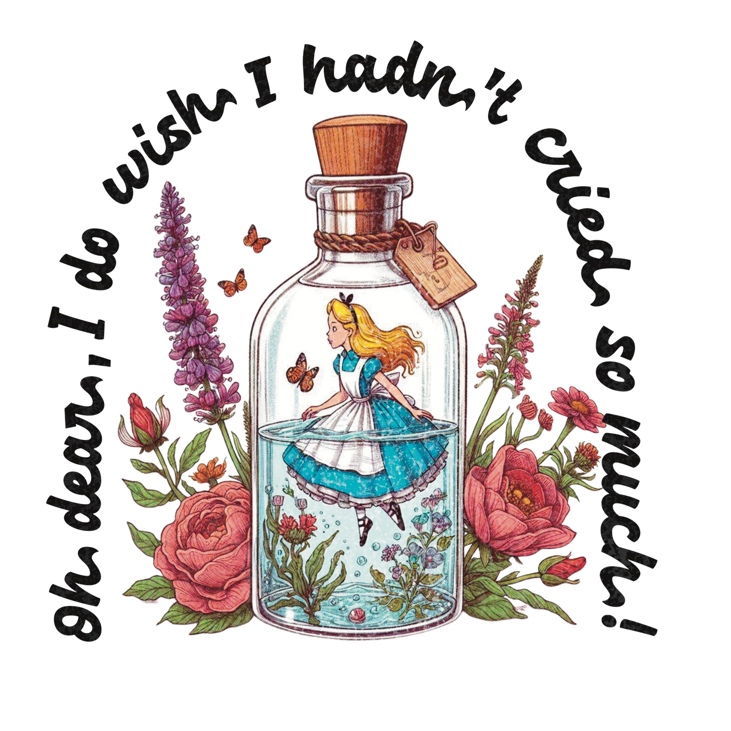 Oh dear I do wish I hadn’t cried so much