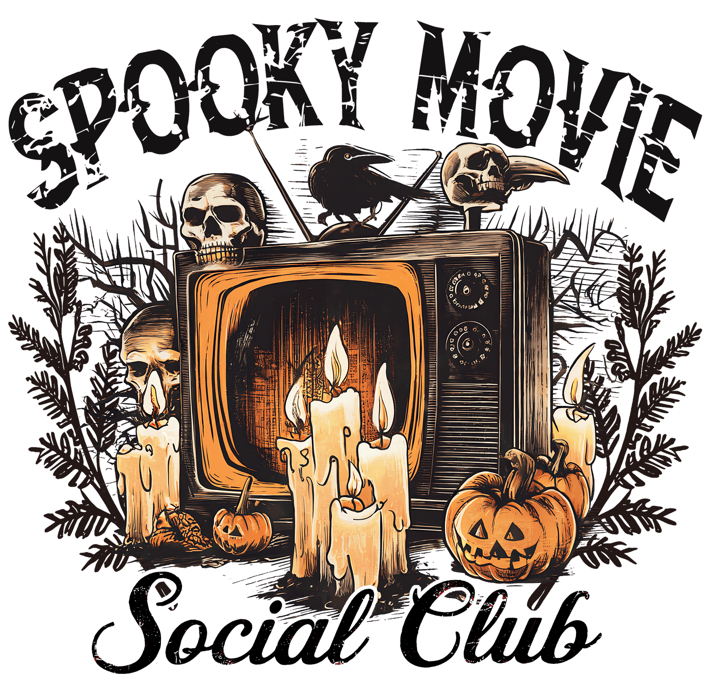 Spooky movie social club