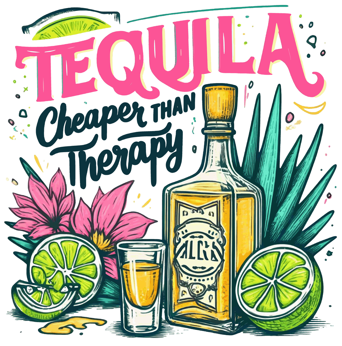 Tequila is cheaper than therapy