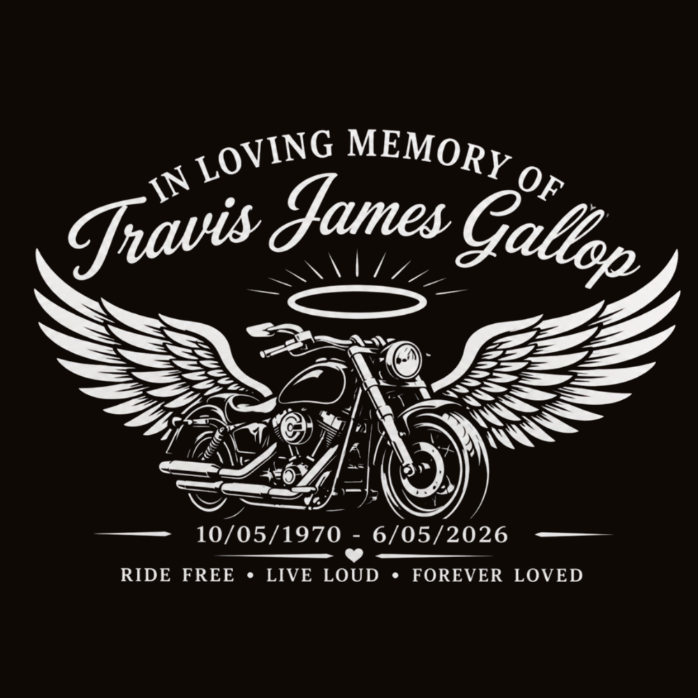Travis Gallop Memorial- UV Window Decal
