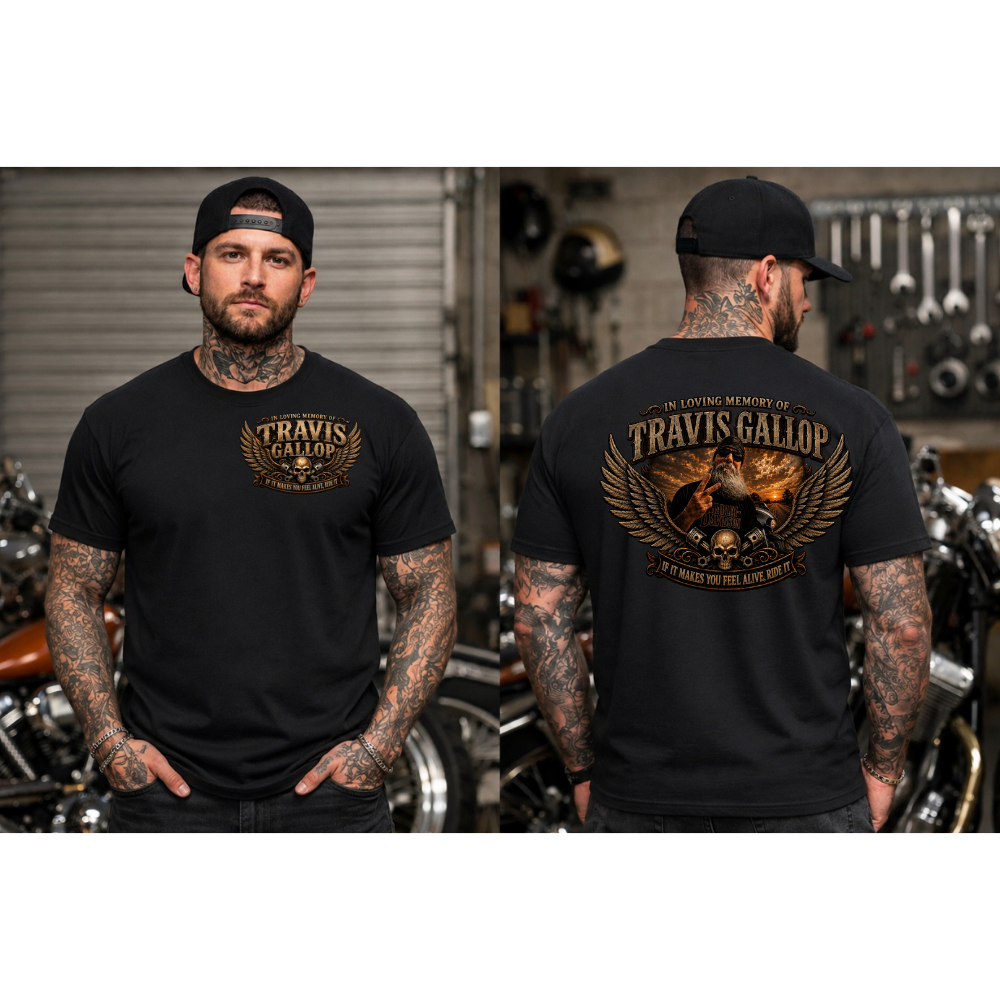 Travis Gallop Memorial- -Black