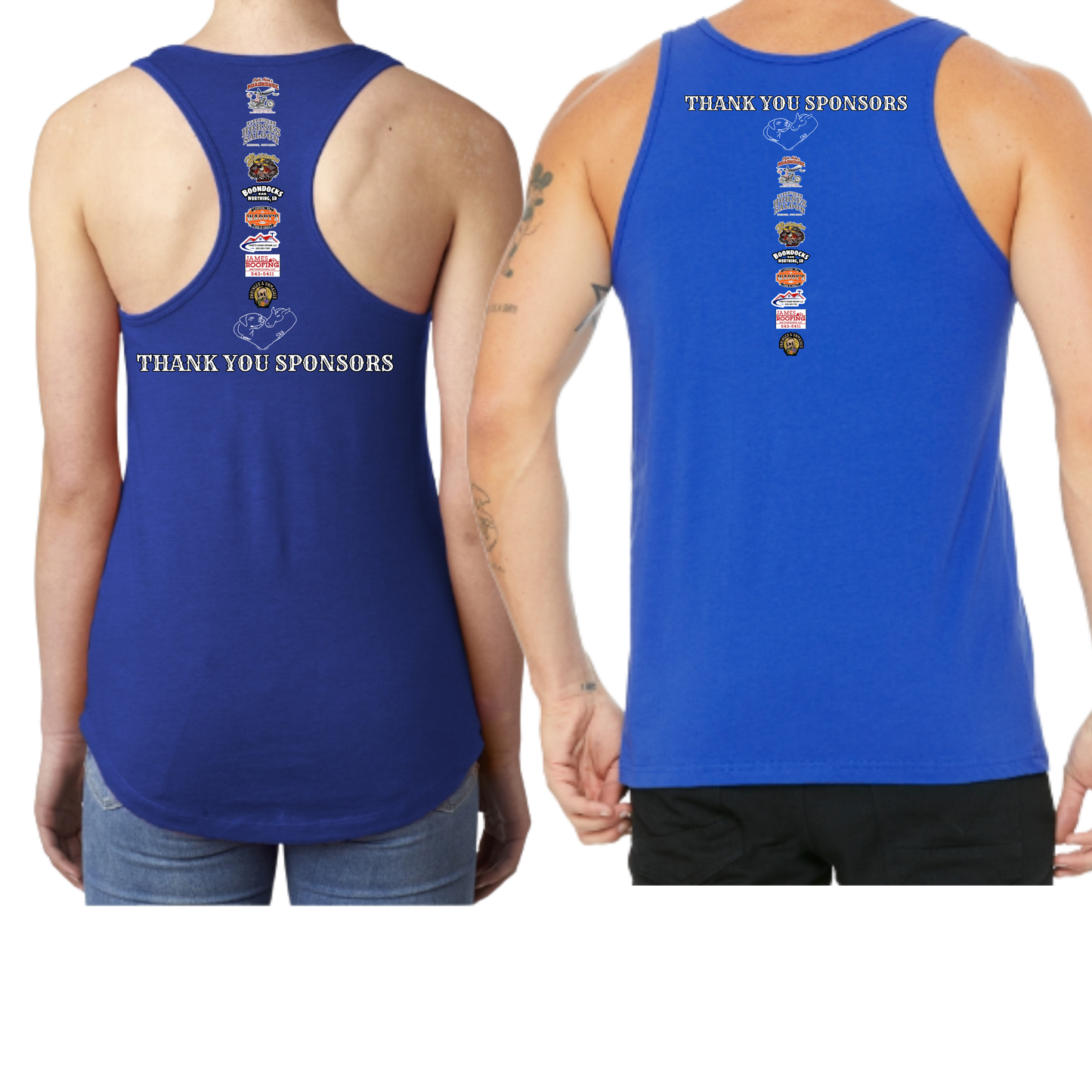 Ride for Josie- Poker Run Tank Top
