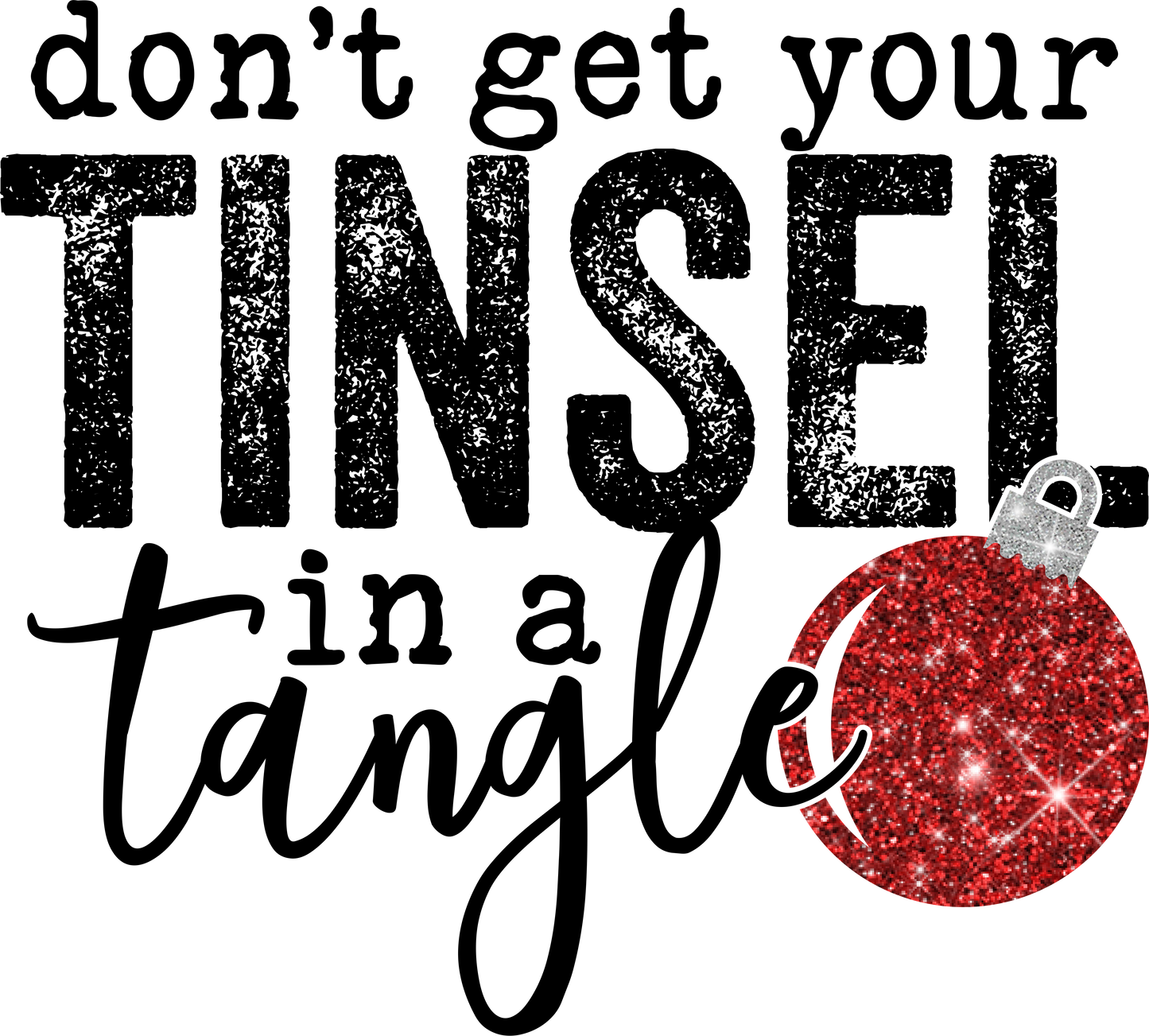 Don't get your tinsel in a tangle