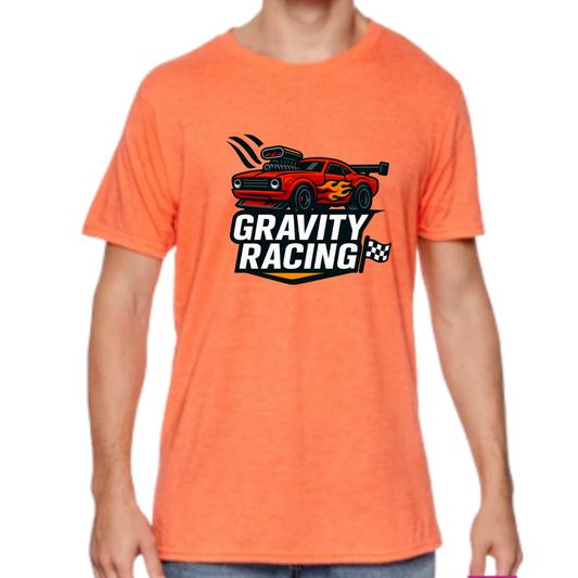 Gravity Racing- Orange Tshirt