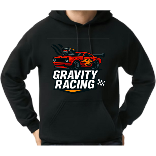 Gravity Racing- Black-Hoodie