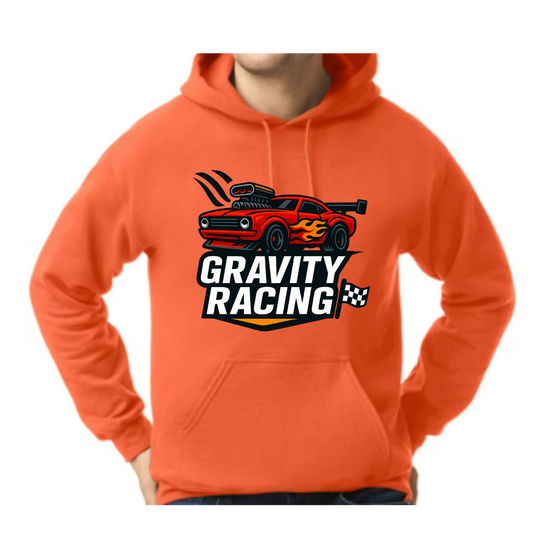 Gravity Racing- Orange-Hoodie