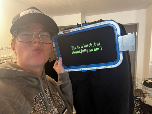 Life is a bitch, but thankfully so am I-HOODIE