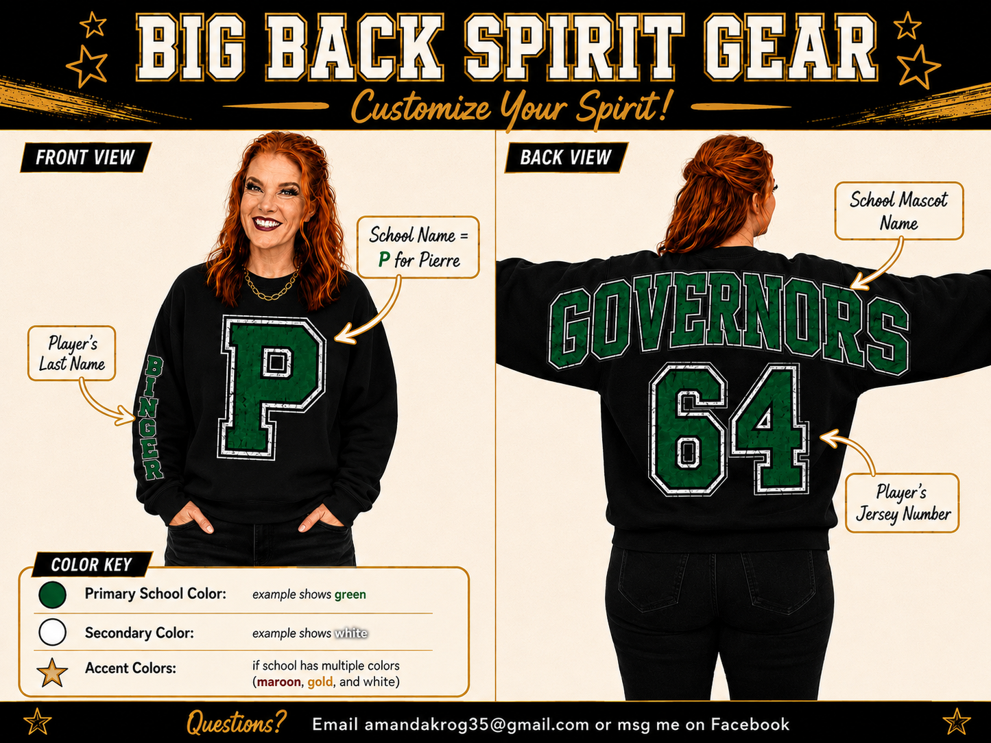 Big Backs Crew Neck