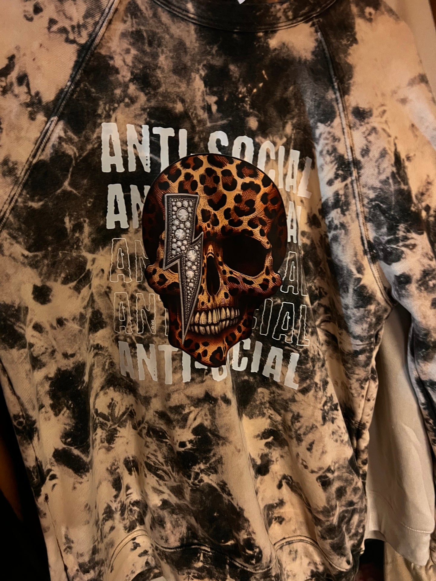 Antisocial crew neck large