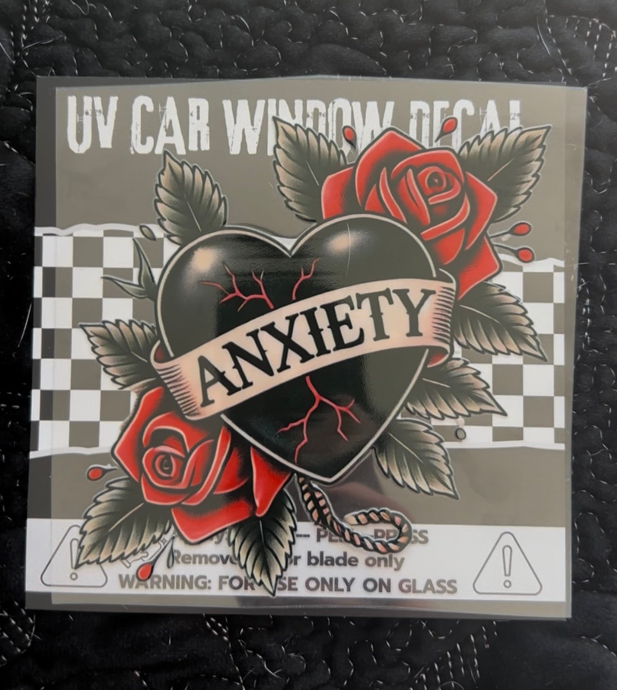 Uv Decal-Anxiety