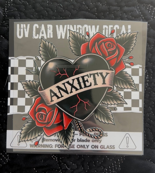 Uv Decal-Anxiety