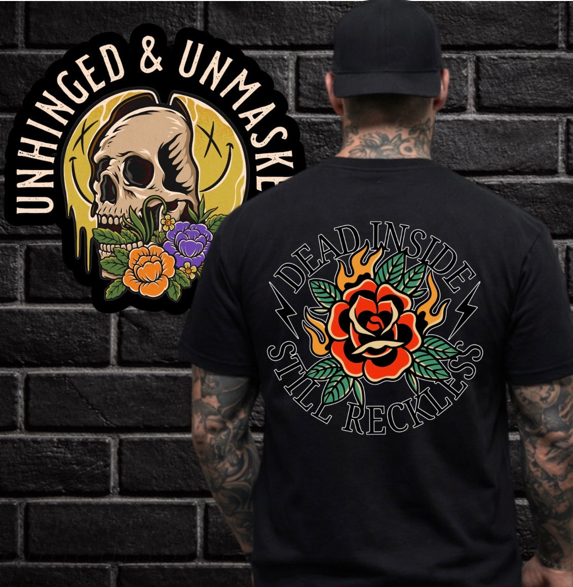 Dead Inside Still Reckless(unisex)