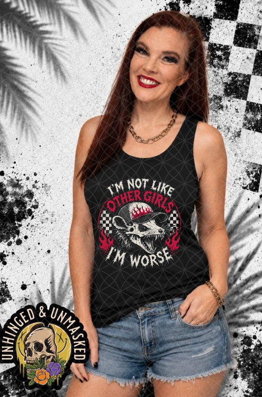 I’m Worse-tank top