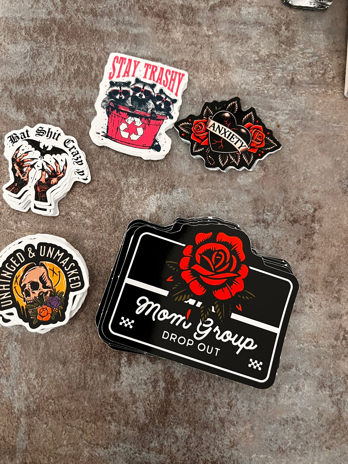 Mon group dropout Sticker