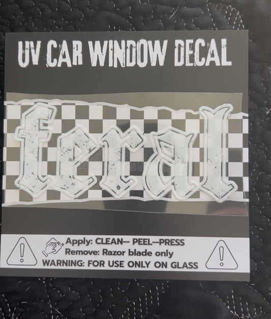 Uv Decal-Feral