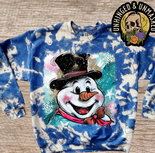 Frosty— Bleached Crew Neck