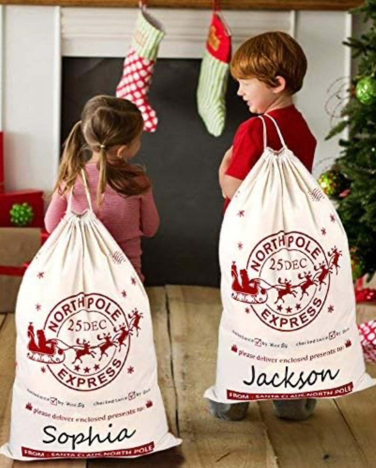 Giant gift bags personalized