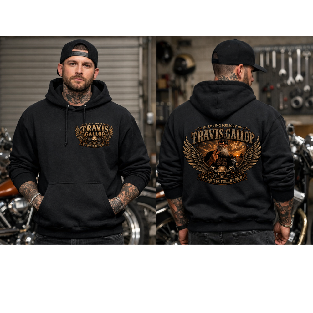 Travis Gallop Memorial- -Black