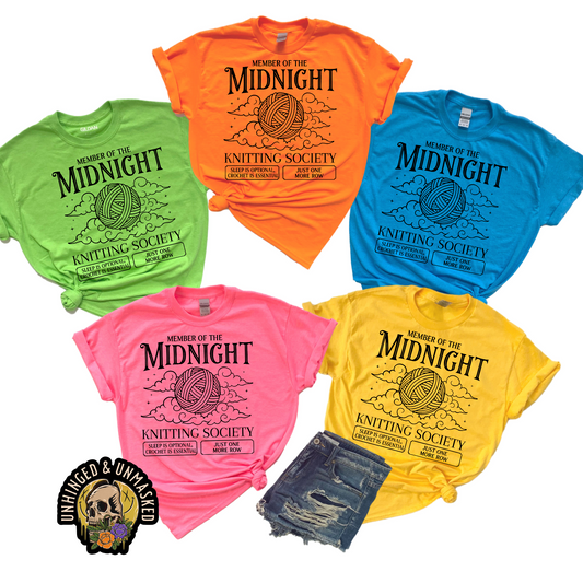 Tashi B- Midnight Knitting- Solid-Brights