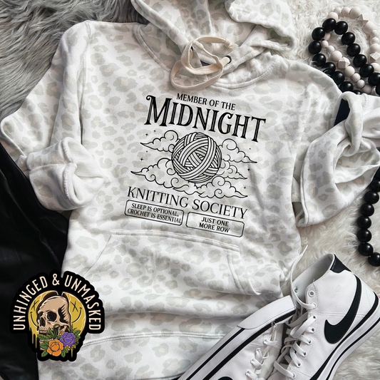 Tashi B-Midnight Knitting- Premium Hoodie