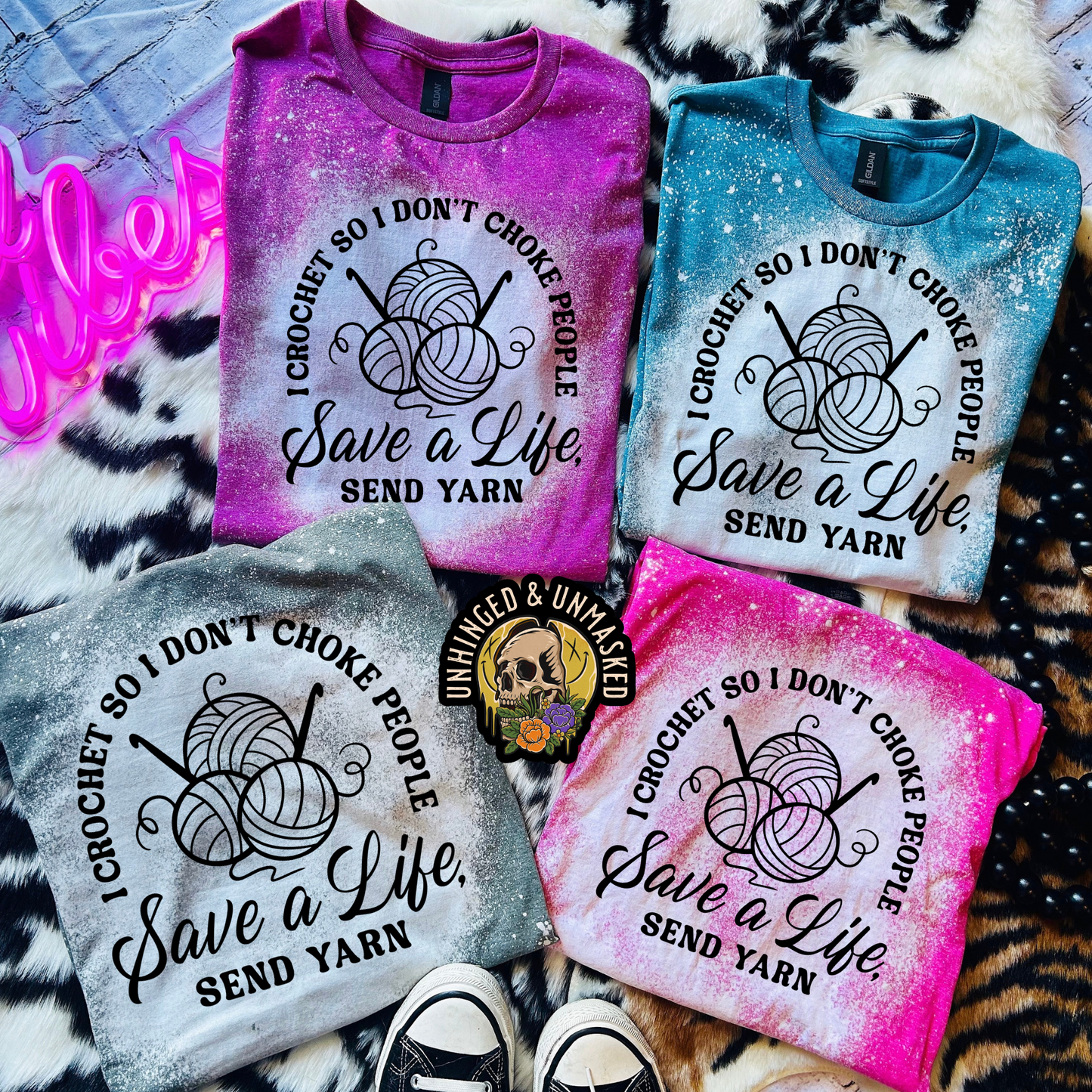 Tashi B-Save a life, send yarn- Bleach