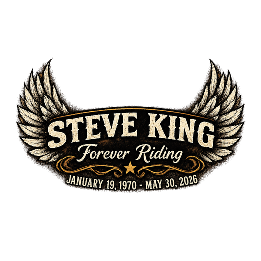 Steve King Memorial- UV Window Decal