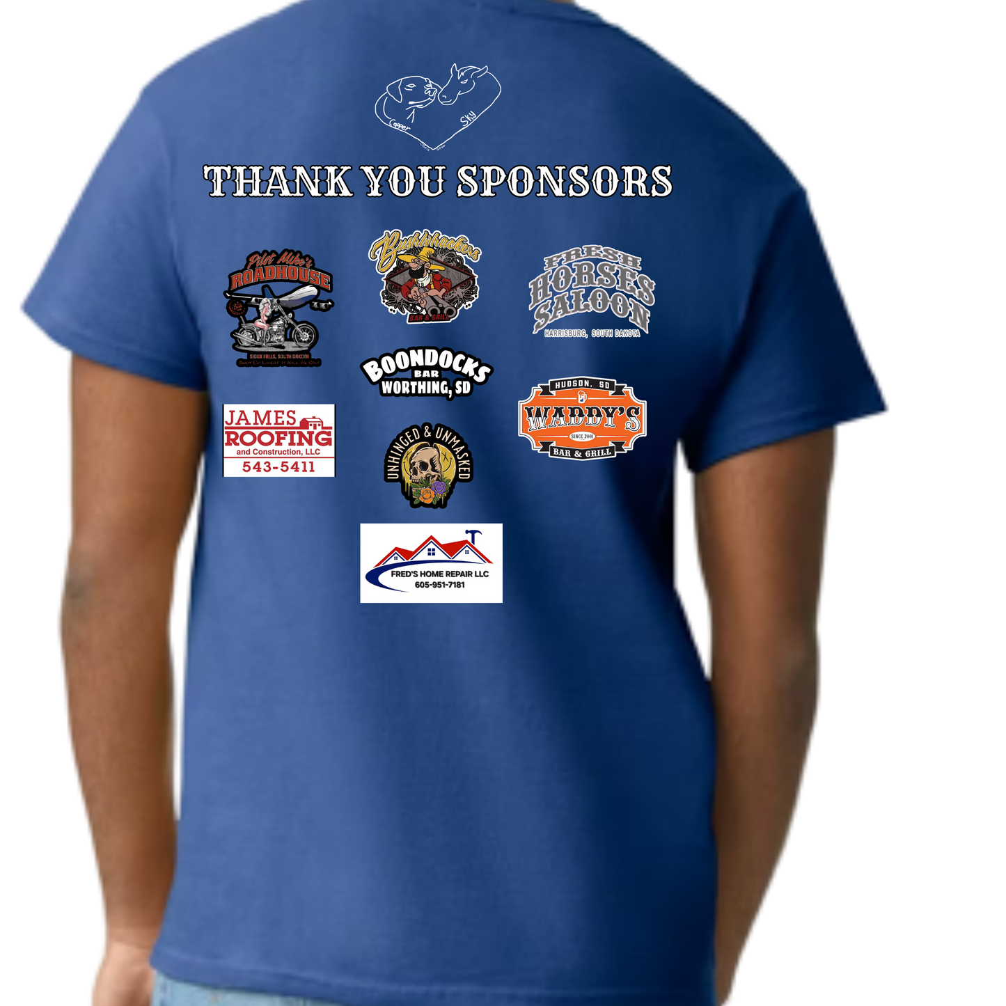 Ride for Josie- Poker Run Tshirt