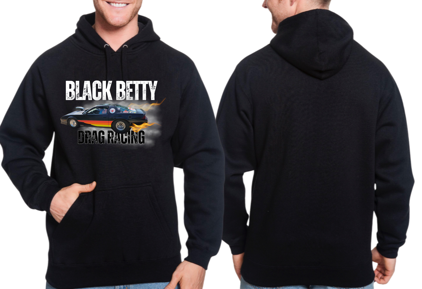Black Betty- Black Hoodie- Main Car- Full Front