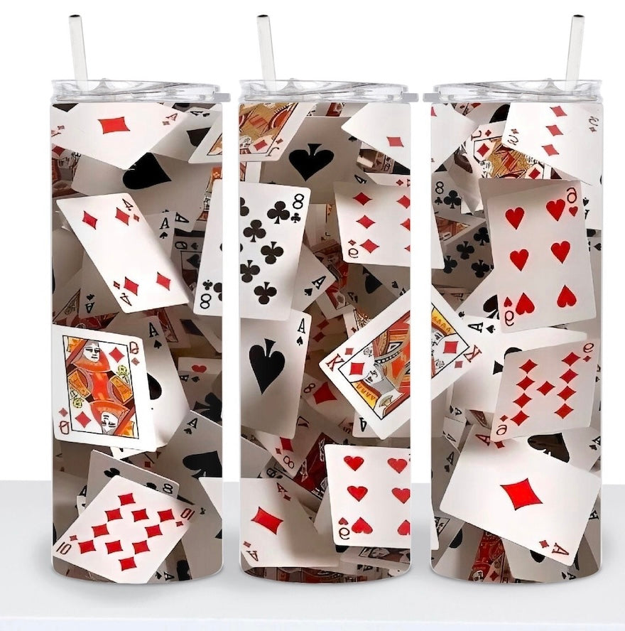 Flying Cards Tumbler