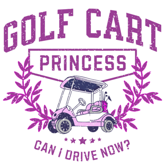 Golf cart princess